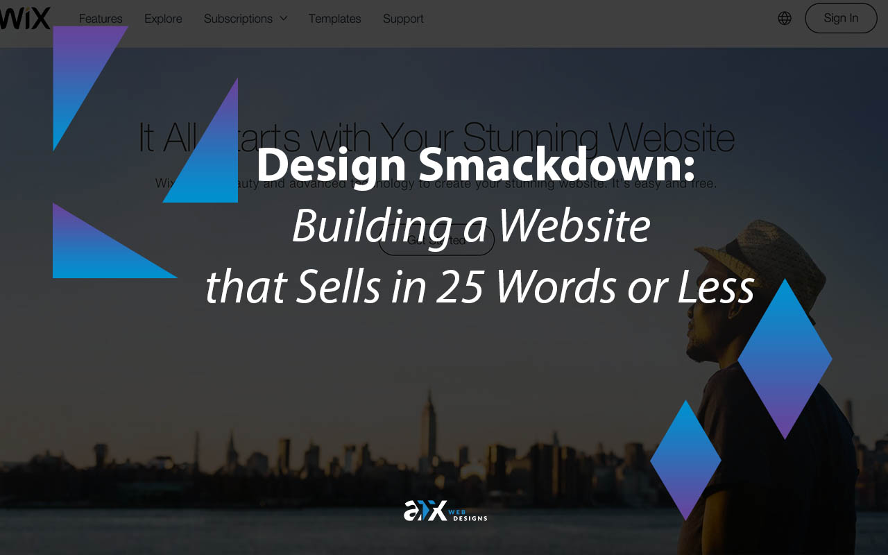 Design Smackdown: Building a Website that Sells in 25 Words or Less