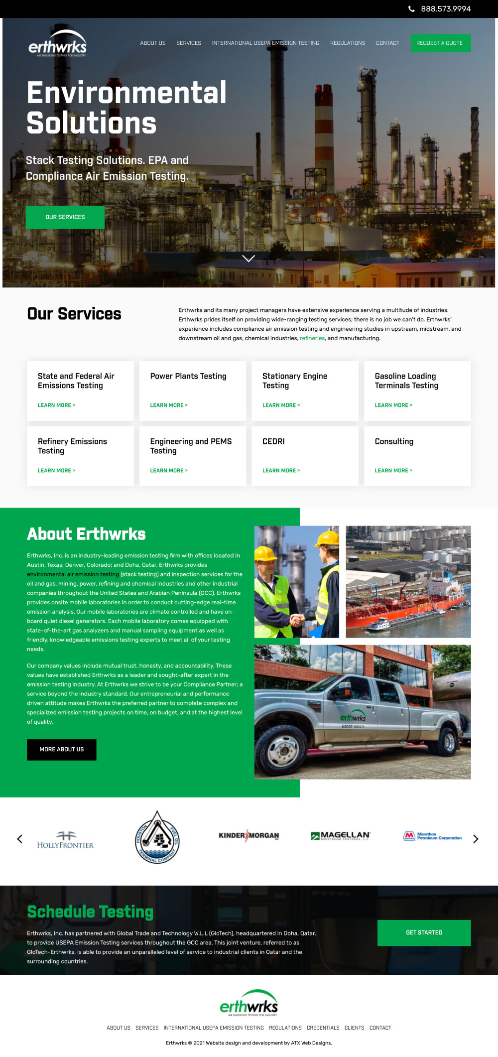 Erthwrks-website-mockup-image web design agency texas