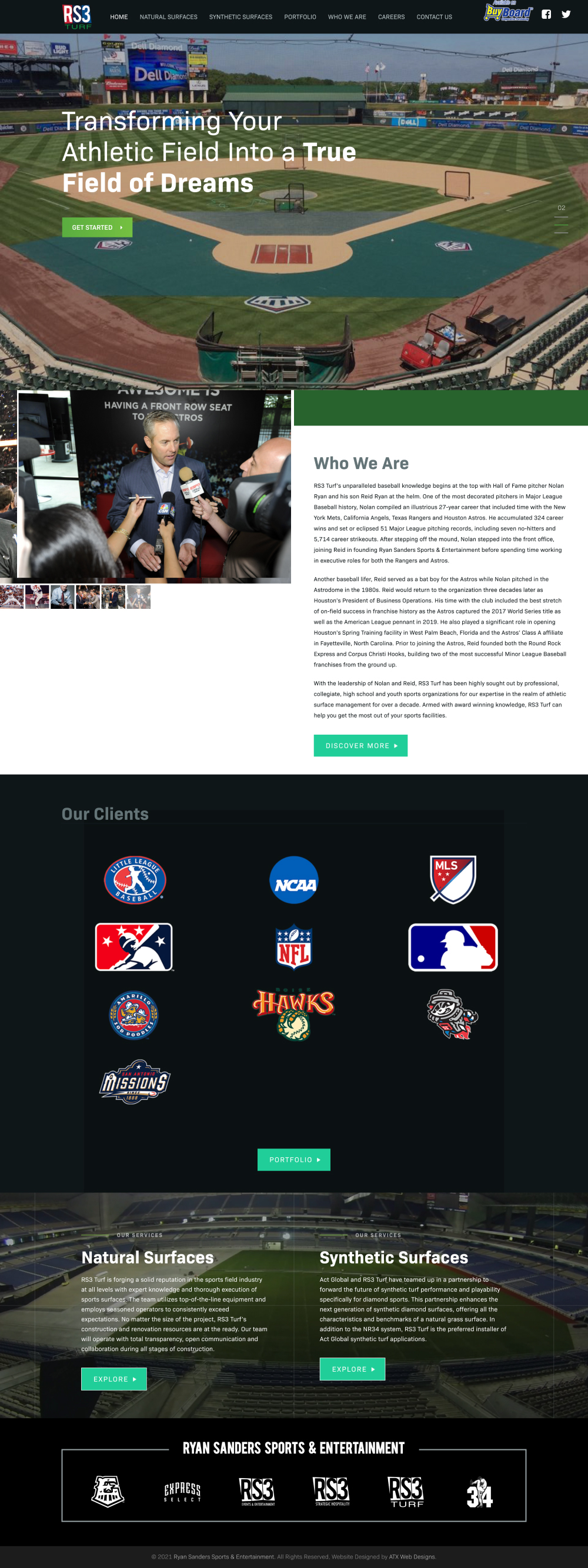 RS3-TURF-website-mockup web development company austin