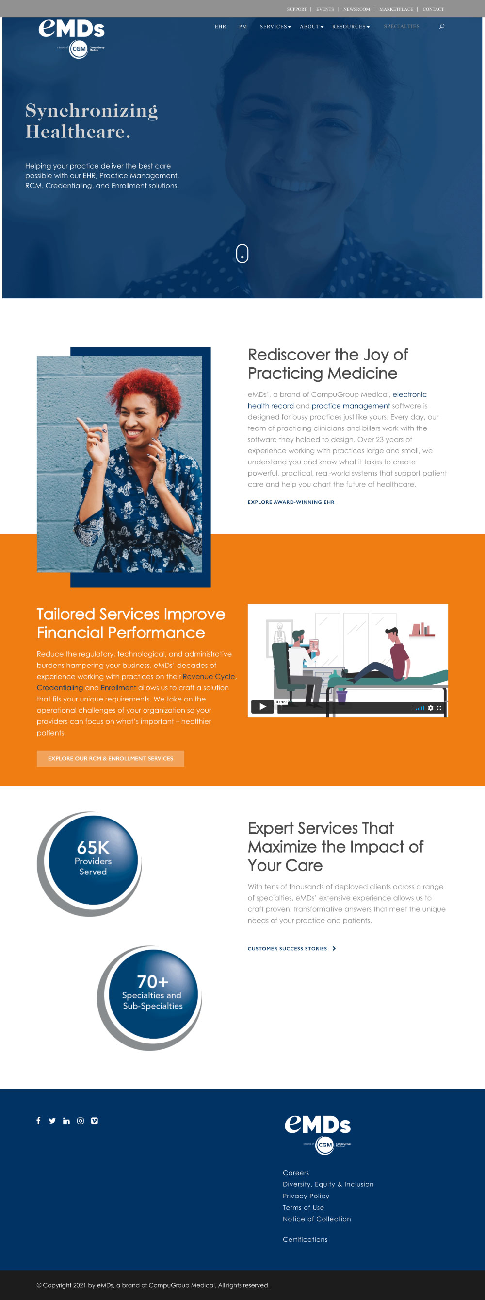 emds-website-mockup-image web design agency texas
